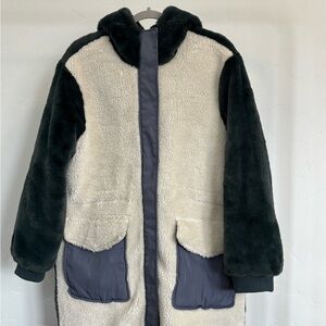 Cozy Two-Tone Fleece Jacket